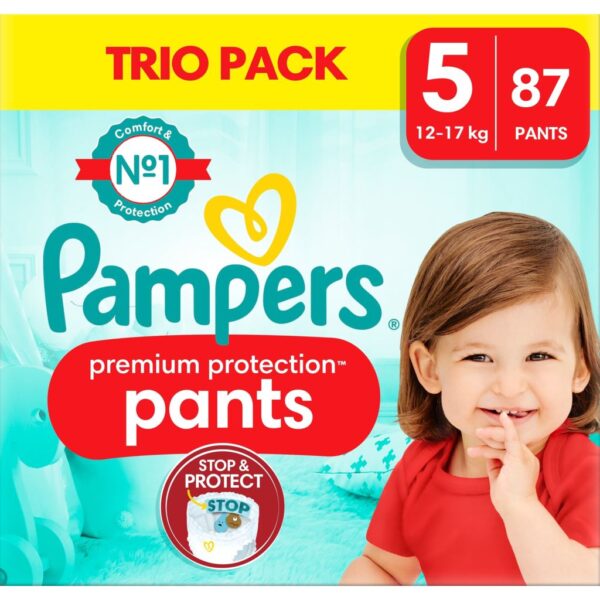 Pampers Premium Protection Pants S5 (12-17kg) 87 st