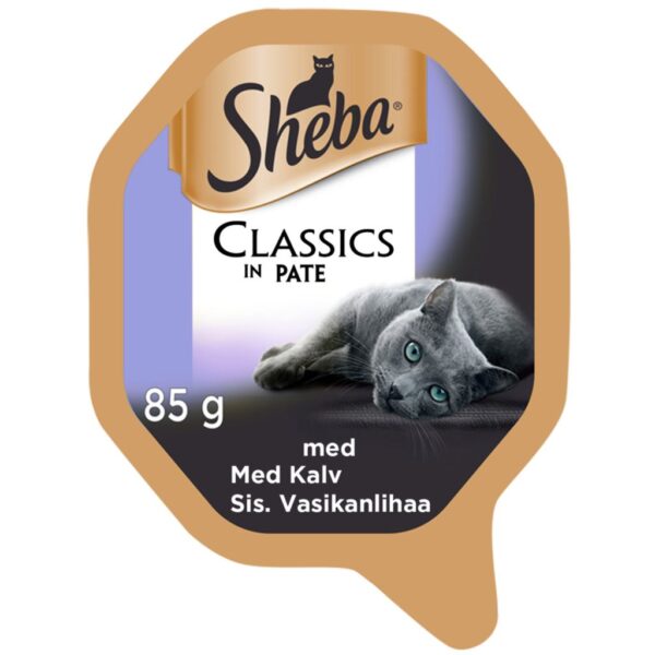 Sheba Classics in Pate Kalv 85g