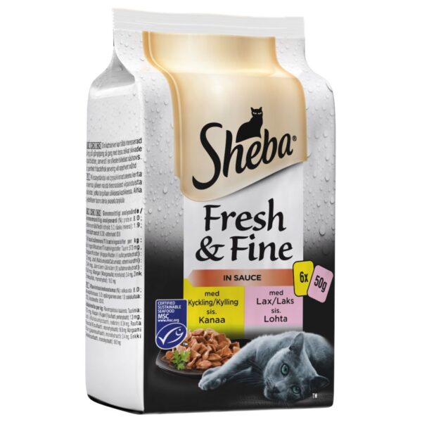 Sheba Fresh & Fine in Sauce 6x50g