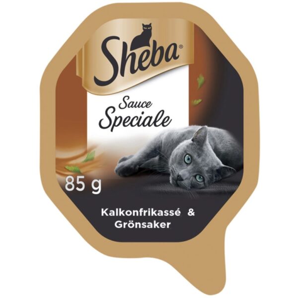Sheba Sauce Speciale Kalkonfrikassé / Grönsaker 85g