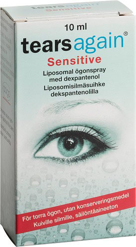 Tearsagain Sensitive ögonspray 10 ml