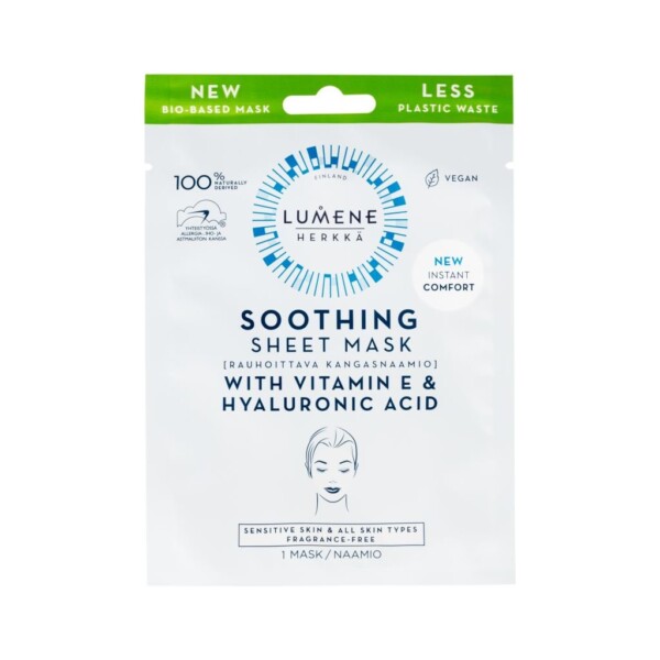 Lumene Herkkä Soothing Sheet Mask Vitamin E & Hyaluronsyra 1 st