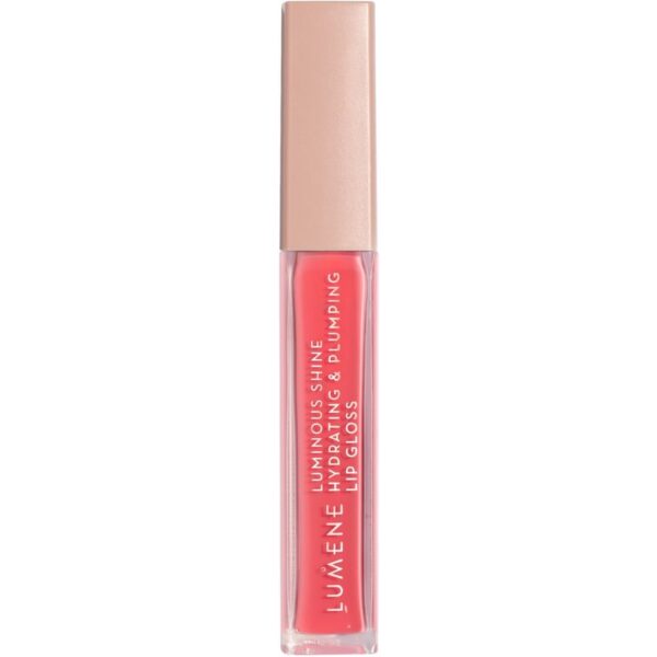 Lumene Luminous Shine Hydrating & Plumping Lip Gloss 4 Peach Pink 5 ml
