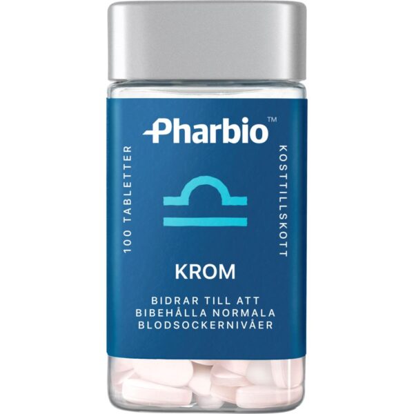 Pharbio Krom 100 tabletter