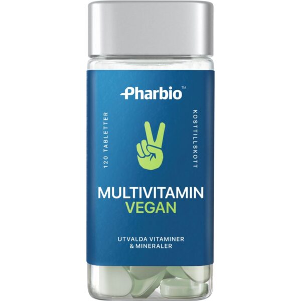 Pharbio Multivitamin Vegan 120 tabletter
