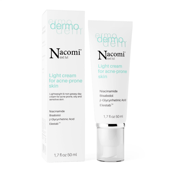 Nacomi Next Level Dermo Light Cream for Acne-prone Skin 50 ml