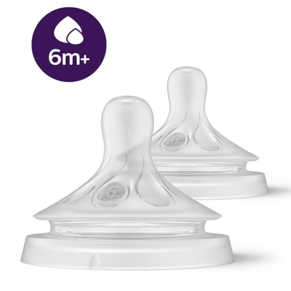 Philips Avent Natural Response Dinapp flöde 6 (välling) 2-pack