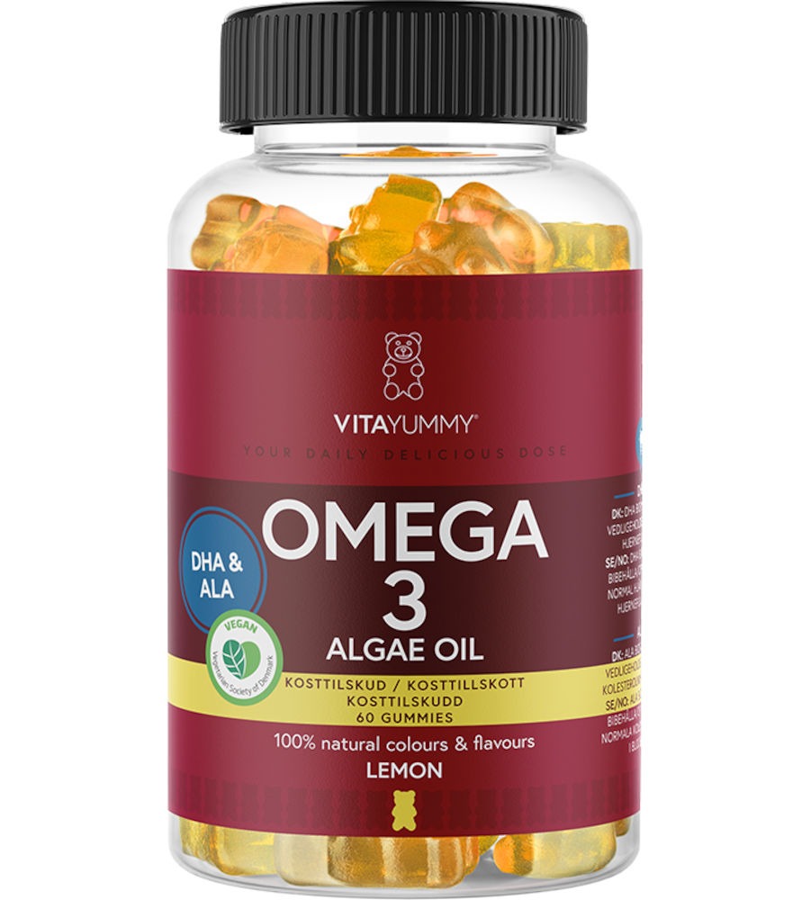 VitaYummy Omega-3 Lemon 60 st