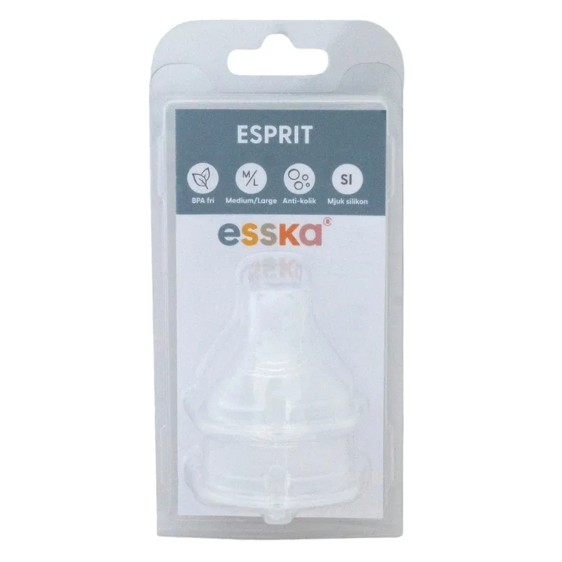 Esska Esprit Dinapp Anti-Kolik Medium/Large 2 st