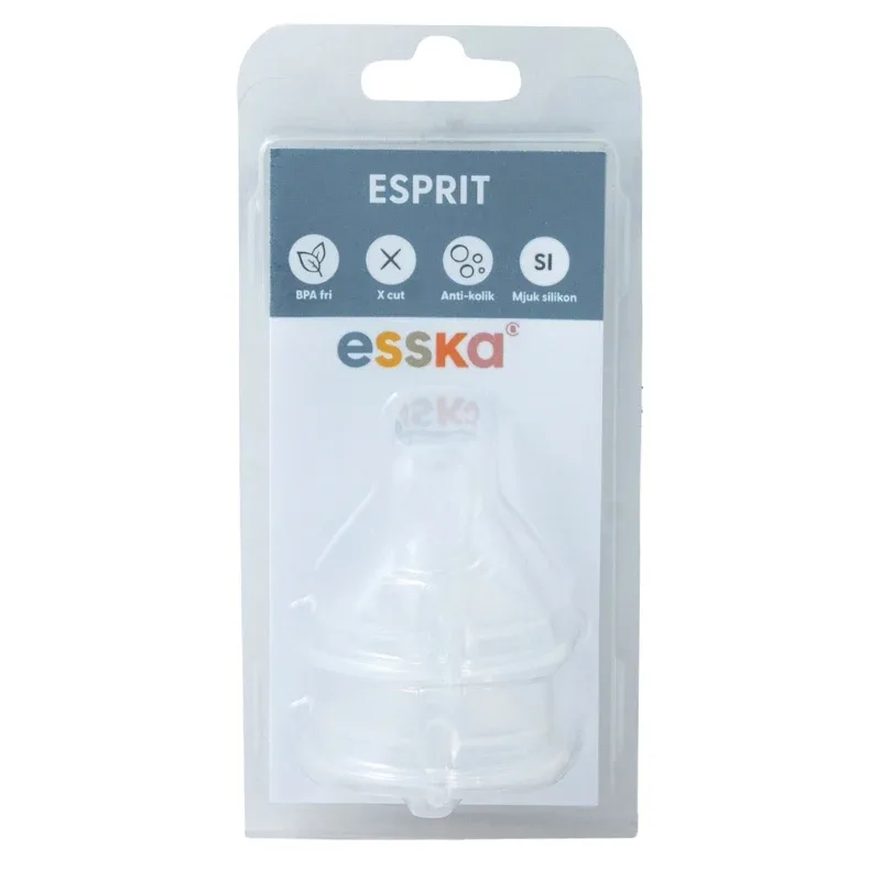 Esska Esprit Dinapp Anti-Kolik X-Cut 2 st