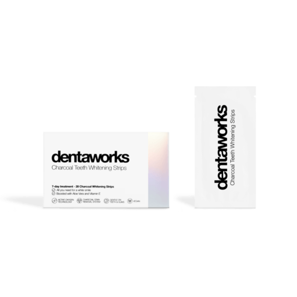 Dentaworks Charcoal Tandblekningsstrips 28 st