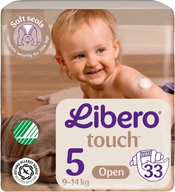 Libero Touch 5 Öppen Blöja 9-14 kg 33 st