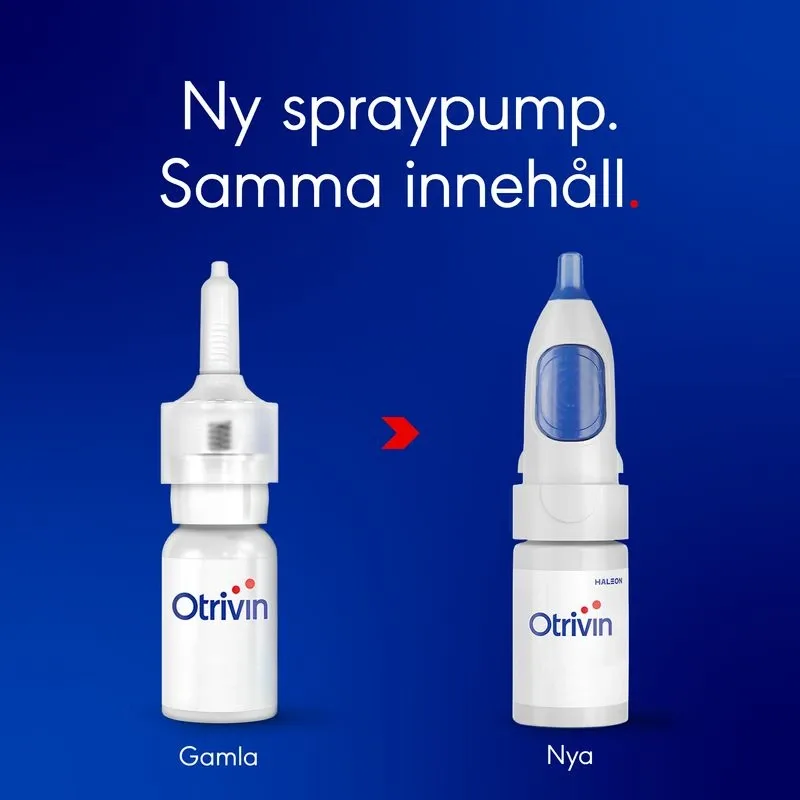 Otrivin Nässpray utan konserveringsmedel, 1mg/ml