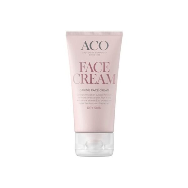 ACO Face Caring Face Cream Parfymfri Ansiktskräm 50 ml