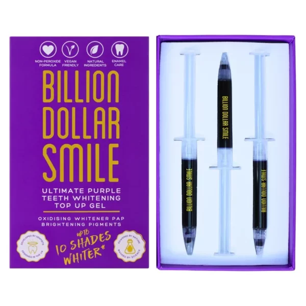 Billion Dollar Smile Ultimate Purple Top Up Gel Purple PAP 3x3 ml