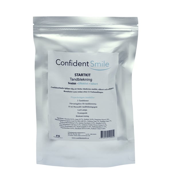 Confident Smile ConfidentSmile Startkit Peroxidfri Tandblekning