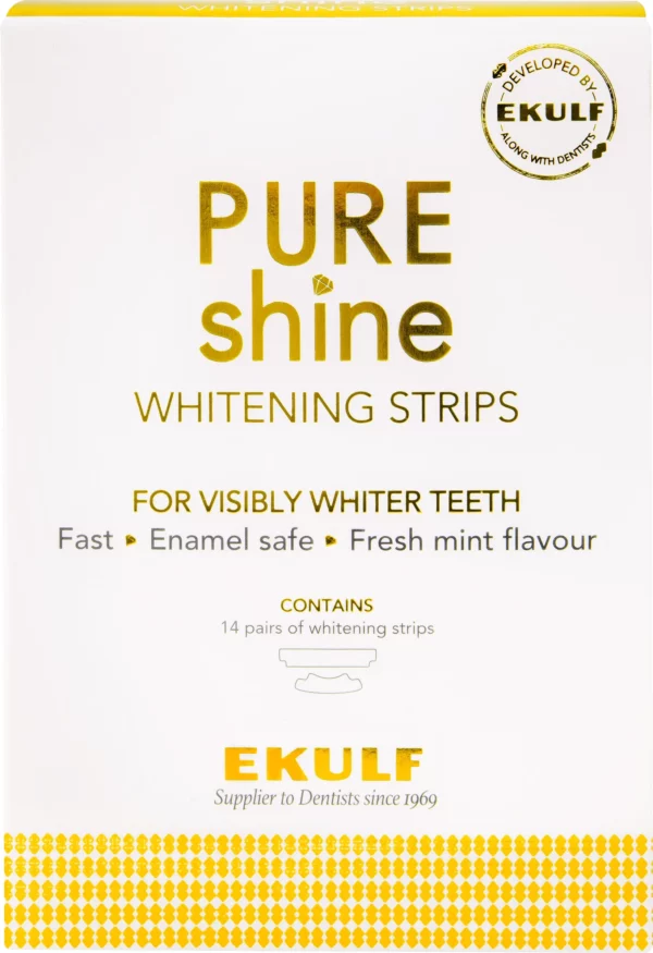 EKULF Pure Shine Whitening Strips Tandremsor 14par