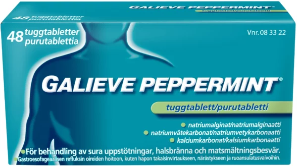 Galieve Peppermint tuggtablett 48 st