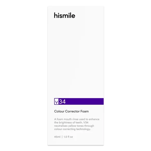 Hismile V34 Colour Corrector Foam 45 ml