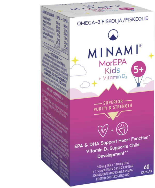 Minami MorEPA Kids Omega-3 85% 60 st