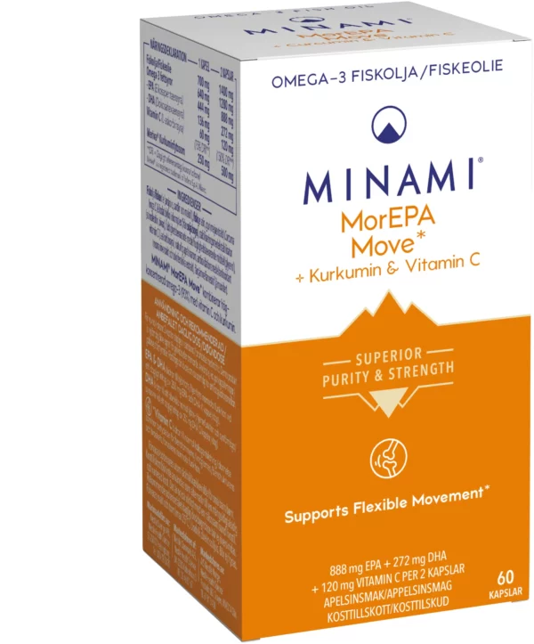 Minami MorEPA Move Omega-3 90% 60 st