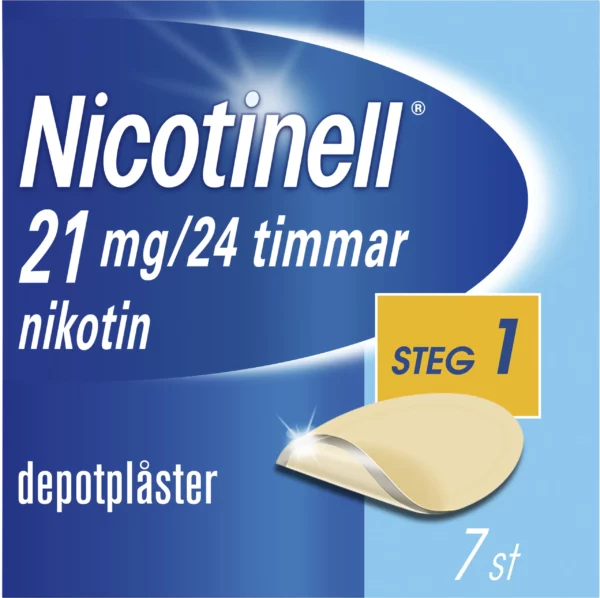 Nicotinell depotplåster 21 mg/24 timmar 7 st