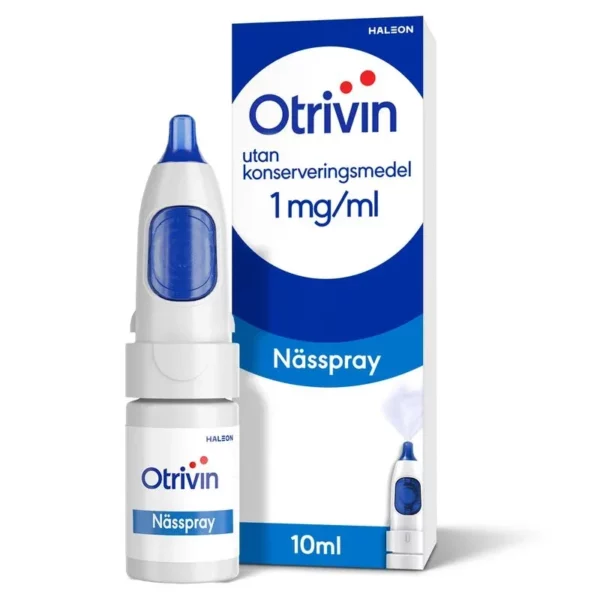 Otrivin Nässpray utan konserveringsmedel, 1mg/ml