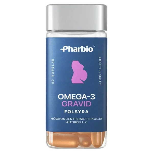 Pharbio Omega-3 Gravid 50st