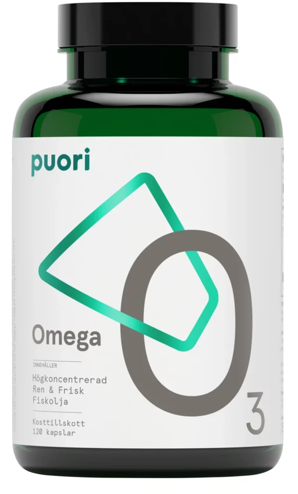 Puori O3 Omega-3 120 kapslar 2000 mg