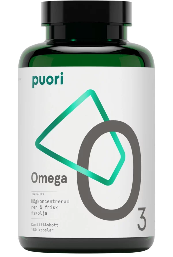 Puori O3 Omega-3 2000 mg 180 kapslar