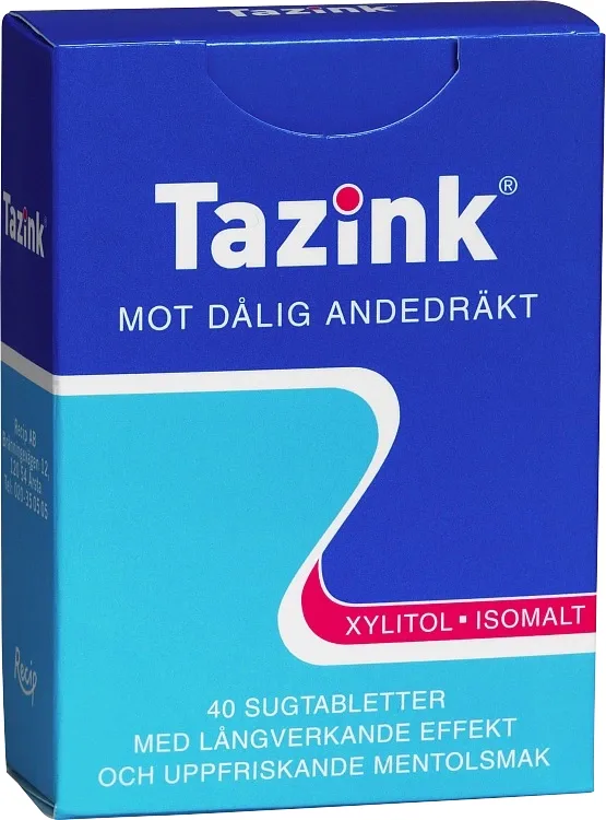 Tazink sugtablett 40 st