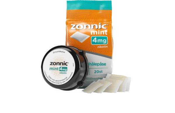 Zonnic Mint munhålepåse 4 mg 20 portionspåsar