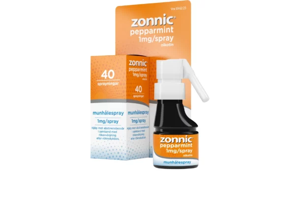 Zonnic Pepparmint munhålespray 1 mg/spray 40 sprayningar